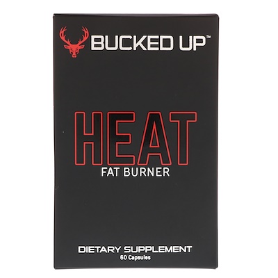 Bucked Up HEAT, Fat Burner, 60 Capsules