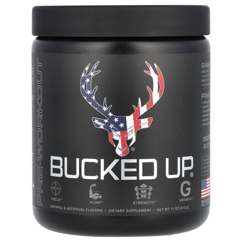 Bucked Up, Pre-Workout, ‚Merica Rock Pop‘, 312 g (11 oz.)