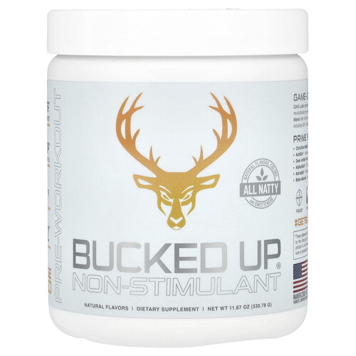 Bucked Up Pre-Workout, Non-Stimulant, Orange Mango, 11.67 oz (330.78 g)