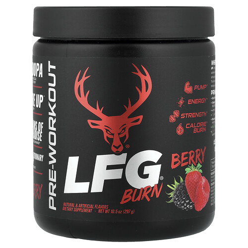 Bucked Up, LFG Burn, Pre-Workout, Berry, 10.5 oz (297 g)