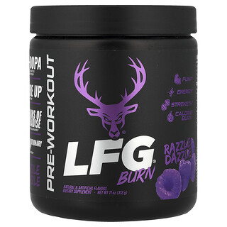 Bucked Up, LFG Burn, Pre-antrenament, Razzle Dazzle, 11 oz (312 g)