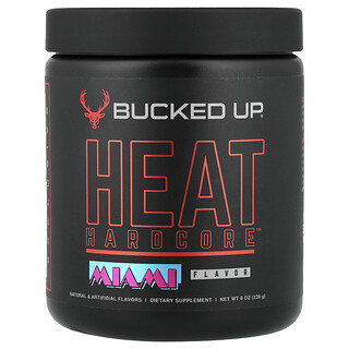 Bucked Up, Heat Hardcore™, «Майами», 228 г (8 унций)