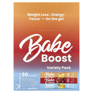 Bucked Up, Babe, Boost, pachet variat, 30 pachete, 0,2 oz fiecare