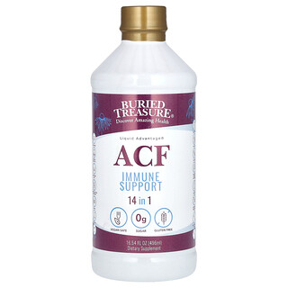 Buried Treasure, Kelebihan Cecair, Sokongan Kekebalan ACF, 16.54 fl oz (496 ml)