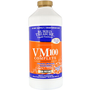 Отзывы о Бэрид Трежер, Liquid Nutrients, VM100 Complete, Orange Zest, 32 fl oz (946 ml)