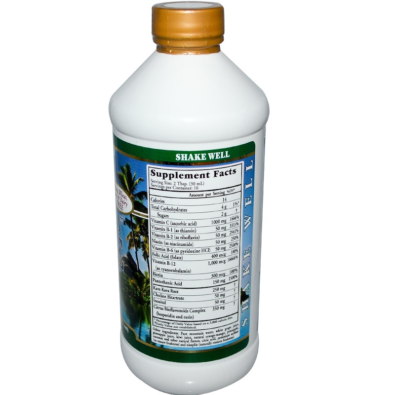 Buried Treasure, Stress "B" Gone, with Kava Kava, High Potency, 16 fl