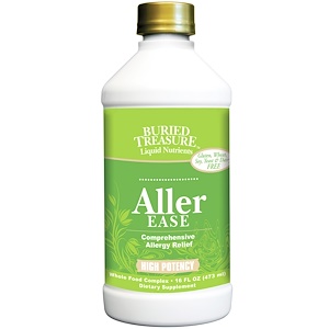 Отзывы о Бэрид Трежер, Liquid Nutrients, Aller Ease, 16 fl oz (473 ml)