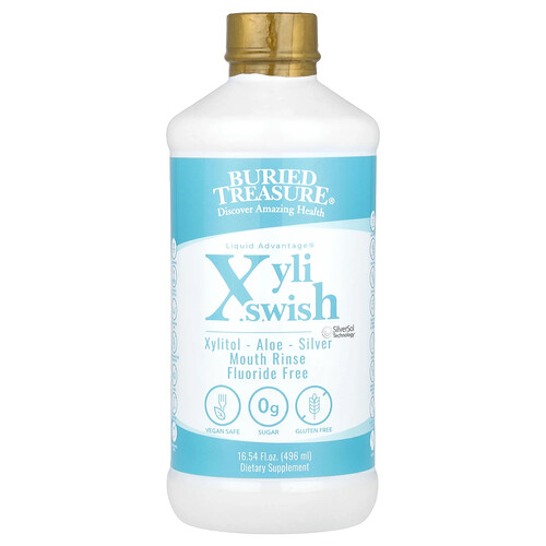 Buried Treasure, Liquid Advantage®, XyliSwish, Mundspülung, 496 ml (16,54 fl. oz.)