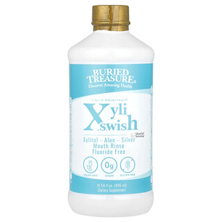 Buried Treasure, Liquid Advantage®, XyliSwish, Enxaguante Bucal, 496 ml (16,54 fl oz)