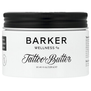 Barker Wellness Co, 紋身修復膏，4 盎司（120 毫升）