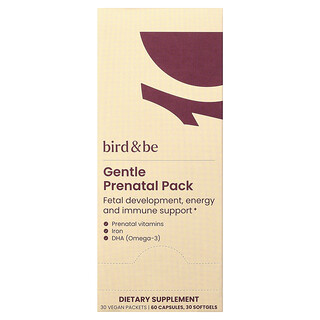 Bird and Be, Douceur prénatale, 30 sachets végans