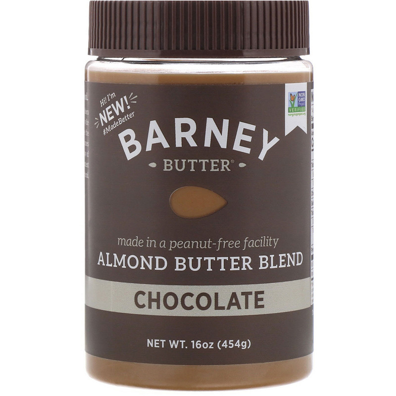 Barney Butter Almond Butter Blend Chocolate 16 Oz 454 G Iherb