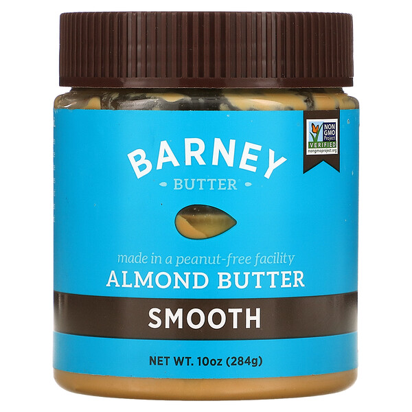Barney Butter, Almond Butter, Smooth, 10 oz (284 g)