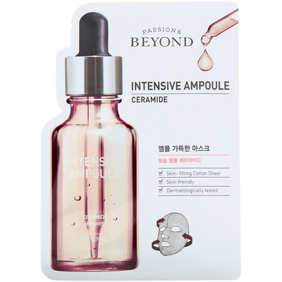 Beyond Intensive Ampoule, Ceramide Mask, 1 Sheet, 0.74 fl oz (22 ml)