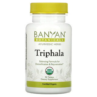 Banyan Botanicals, Triphala, 90 Tabletten
