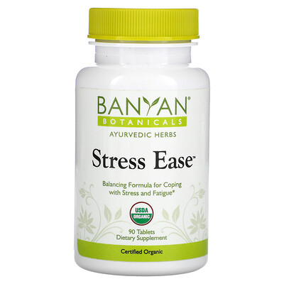 

Banyan Botanicals Stress Ease, 90 таблеток