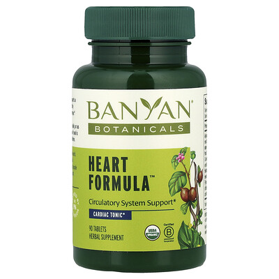 Banyan Botanicals, Heart Formula™, 90 comprimidos