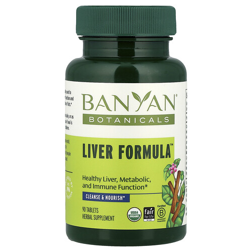 Banyan Botanicals, Liver Formula™, 90 Tabletten