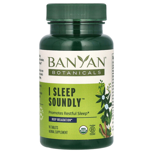 Banyan Botanicals Banyan Botanicals, I Sleep Soundly, 90 Tablets