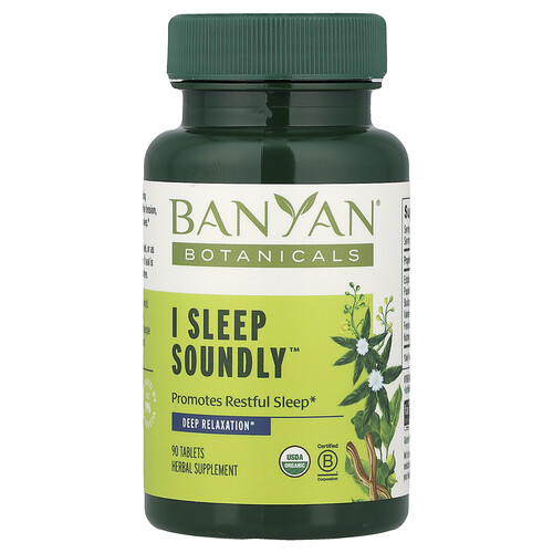 Banyan Botanicals, I Sleep Soundly™, 90 Tabletten