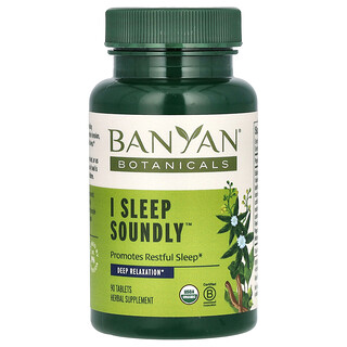 Banyan Botanicals, Duermo profundamente, 90 comprimidos