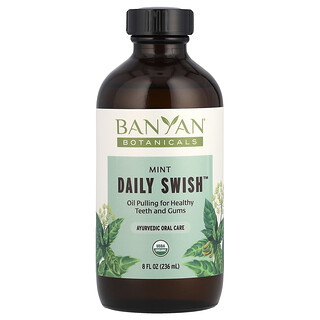 Banyan Botanicals, Swish™ diario, Menta, 236 ml (8 oz. líq.)