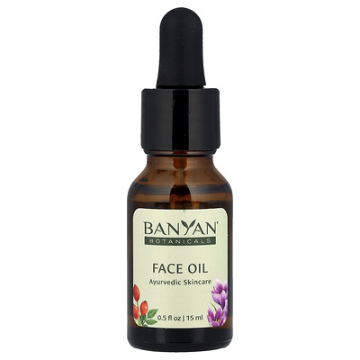 Banyan Botanicals Light Face Oil, Ayurvedic Skincare, For All Skin Types, Fl Oz (15 Ml) Size 0.5