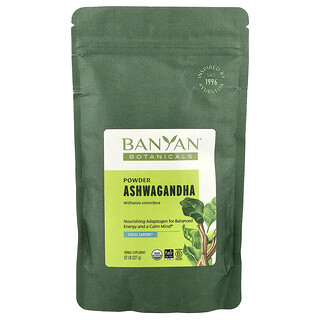 Banyan Botanicals, Poudre d'ashwagandha, 227 g