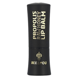 Bee & You, Bálsamo labial con propóleo y miel cruda, 5 g (0,17 oz)