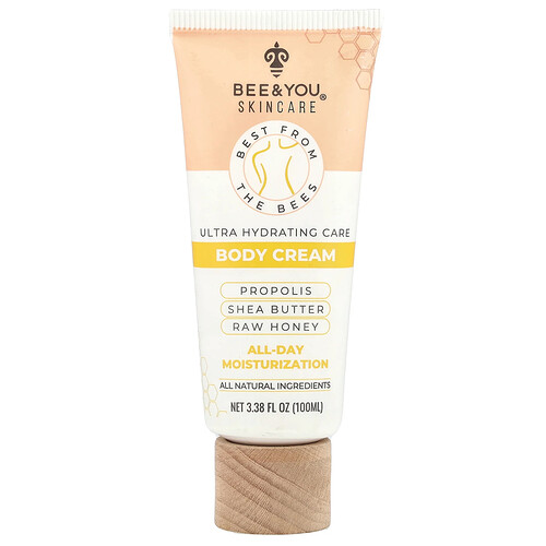 Bee & You, Body Cream, Körpercreme, 100 ml (3,38 fl. oz.)