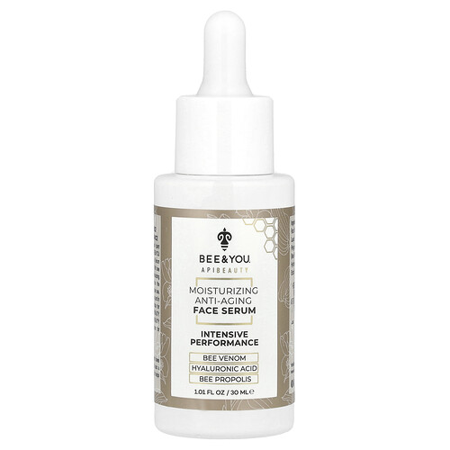 Bee & You Moisturizing Anti-Aging Face Serum, 1.01 fl oz (30 ml)