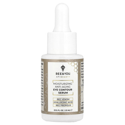 Product Image for Bee & You, Moisturizing Anti-Aging Eye Contour Serum, 0.51 fl oz (15 ml)