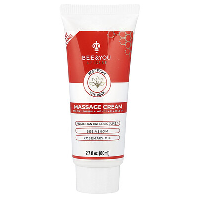 Bee & You , Massage Cream, Massage-Creme, 80 Ml (2,7 Fl. Oz.)