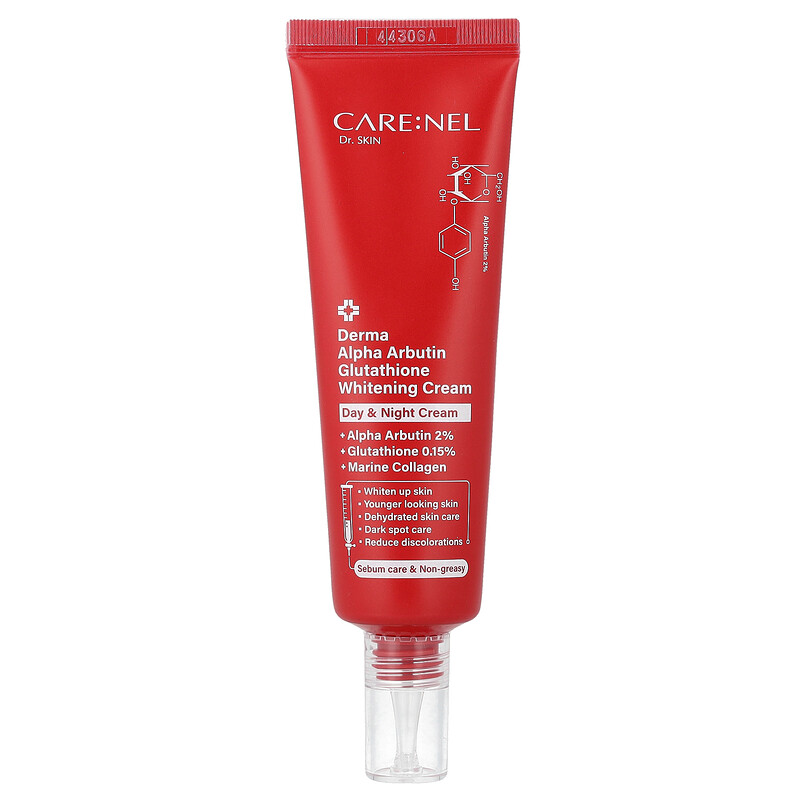 arbutin and glutathione Care:Nel, Derma Alpha Arbutin Glutathione Whitening Cream