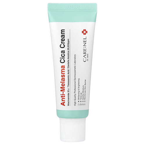 Care:nel Anti-Melasma Cica Cream, 1.35 fl oz (40 ml)