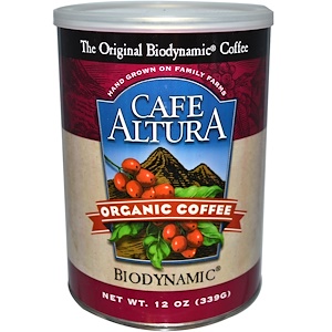 Отзывы о Кафе Алтура, Organic Fresh Ground Coffee, Biodynamic, 12 oz (339 g)