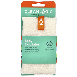 Cleanlogic, Exfoliant durabil, pentru corp, alb, 1 număr
