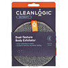 Cleanlogic, Detoxify, Dual-Texture Body Exfoliator, 1 Count