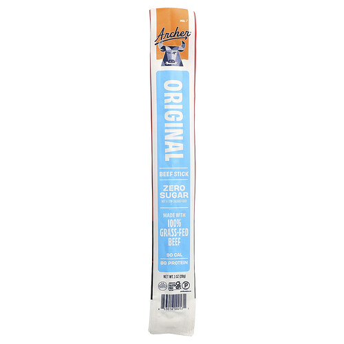 Country Archer Jerky, Grass-Fed Beef Stick, Original, 1 oz (28 g)