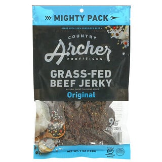 Country Archer Jerky, Grass-Fed Beef Jerky, Original, 7 oz (198 g)