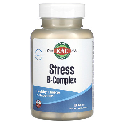 

KAL, Stress B Complex, 100 Tablets