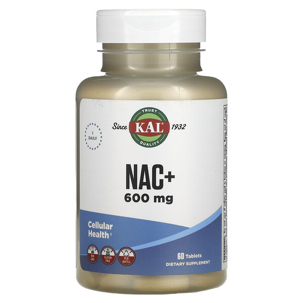 KAL‏, NAC+, 60 Tablets