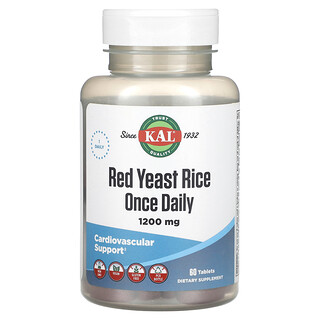 KAL, Beras Ragi Merah, 1.200 mg, 60 Tablet