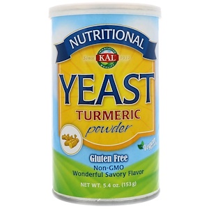 Отзывы о КАЛ, Nutritional Yeast, Turmeric Powder, 5.4 oz (153 g)