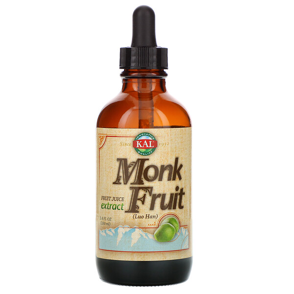 KAL, Monk Fruit Extract, 3.4 fl oz (100 ml) - iHerb