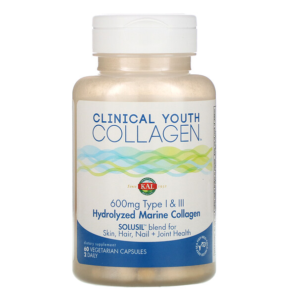 KAL, Clinical Youth Collagen, ΠΊΠΎΠ»Π»Π°Π³Π΅Π½, 60Β Π²Π΅Π³Π΅ΡΠ°ΡΠΈΠ°Π½ΡΠΊΠΈΡ
ΠΊΠ°ΠΏΡΡΠ»