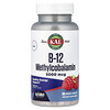 KAL, B-12 Methylcobalamin, Raspberry, 5,000 mcg, 90 Micro Tablets