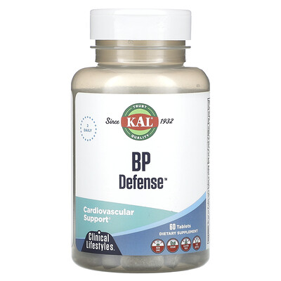 Product Image for KAL, BP Defense, 60 Tablets