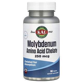 KAL, Chelat de aminoacizi de molibden, 250 mcg, 100 comprimate