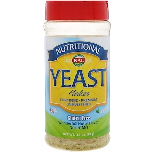 Отзывы о КАЛ, Nutritional Yeast Flakes, Unsweetened, 3.1 oz (90 g)